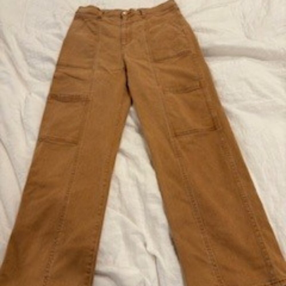 Jessica Simpson Pacific Utility Pants - Bone Brown